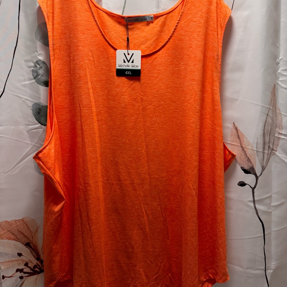 Michelle Mae Orange Women's Top